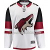 Arizona Coyotes Blank Adidas Wit Authentic Shirt - Mannen